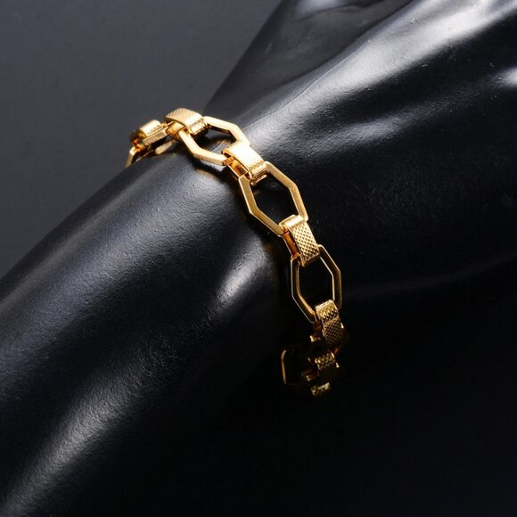 14K Gold Womens Chain Link Style Bracelet Ladies 7 & 8 inch 14 K Silver Jewelry